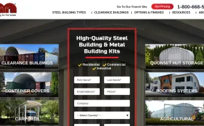 Future Steel Buildings website