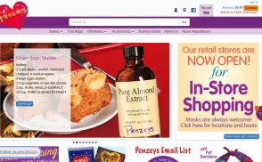 Penzeys Spices website