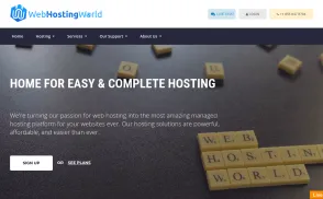 Web Hosting World website