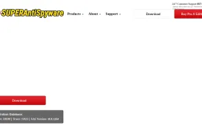 SuperAntiSpyware website