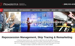Primeritus Financial Services website