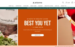 Arbonne website