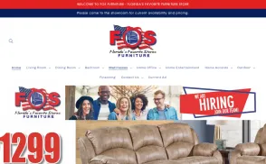 FOS Furniture website