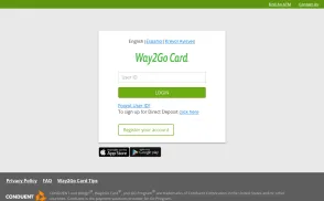 Go Program Way2Go Card website