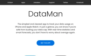 DataMan - Data Usage Widget website