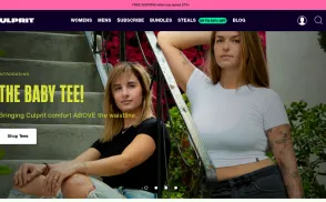 Culprit Underwear website