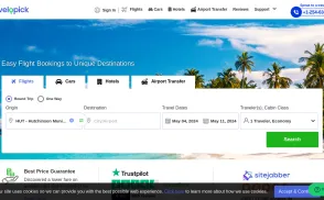 Travelopick website
