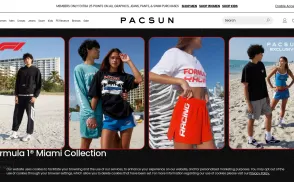 PACSUN website