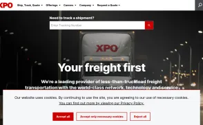 XPO Logistics website