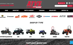 ATVs and More website