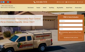 Arizona Pest Control website