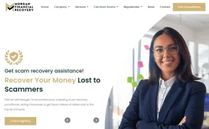 Morgan Financial Recovery website