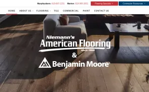 Niemanns American Flooring website