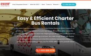Gogo Charters website