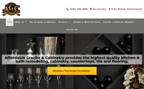 Affordable Granite & Cabinetry Outlet website