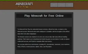 Minecraft for Free X Reviews - 9 Reviews of Minecraftforfreex.com