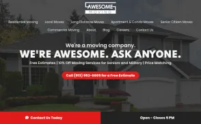 Awesome Moving website
