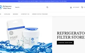 Refrigerator Filter Store website