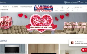 American Rental website