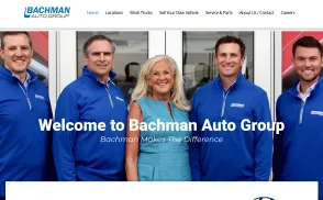 Bachman Auto Group website