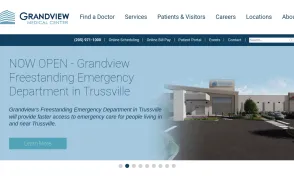 Grandview Medical Center website
