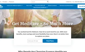 Essence Healthcare website