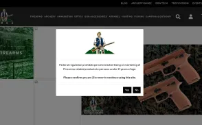 Smoky Mountain Guns & Ammo website
