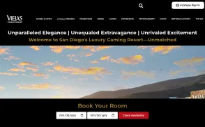 Viejas Casino & Resort website
