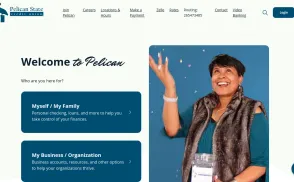 Pelican State Credit Union website