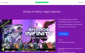 Shards of Infinity website