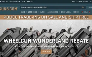 Guns.com website
