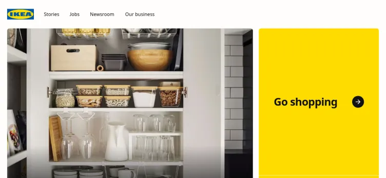 Screenshot IKEA