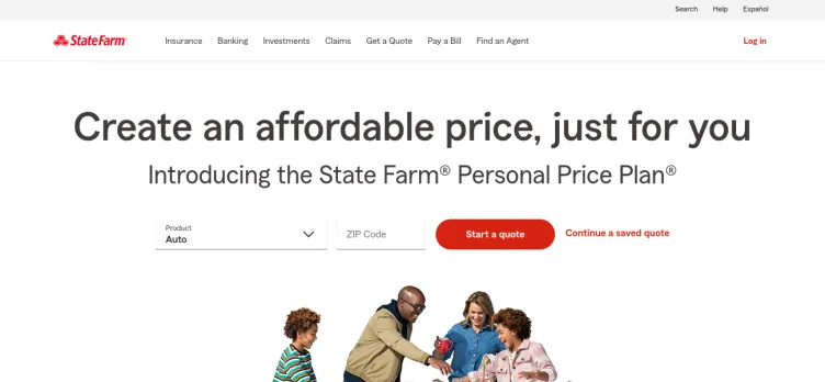 Screenshot State Farm