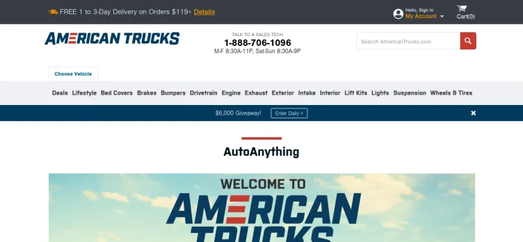 Screenshot AutoAnything