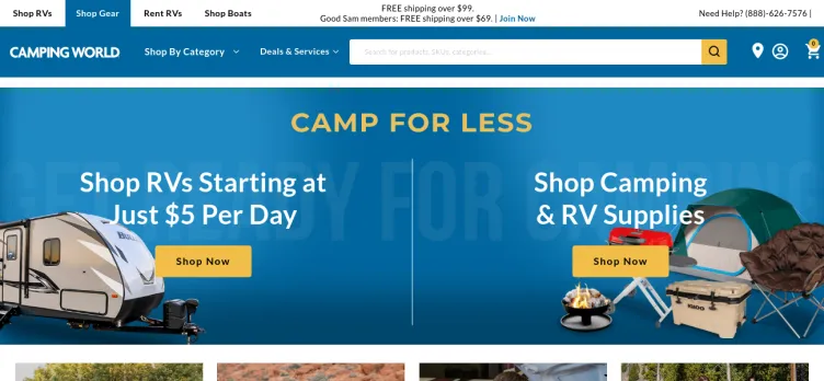 Screenshot Camping World