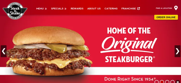 Screenshot Steak 'n Shake