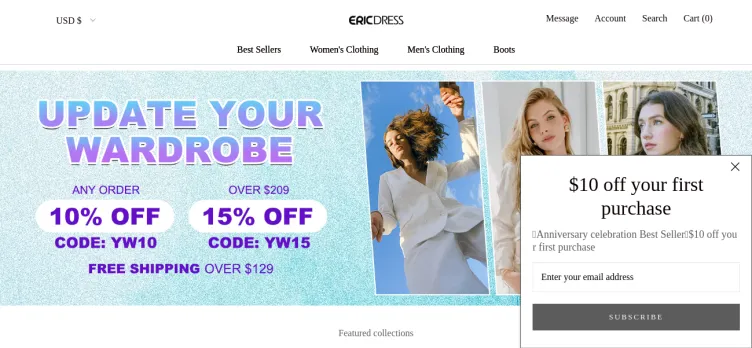 Screenshot EricDress