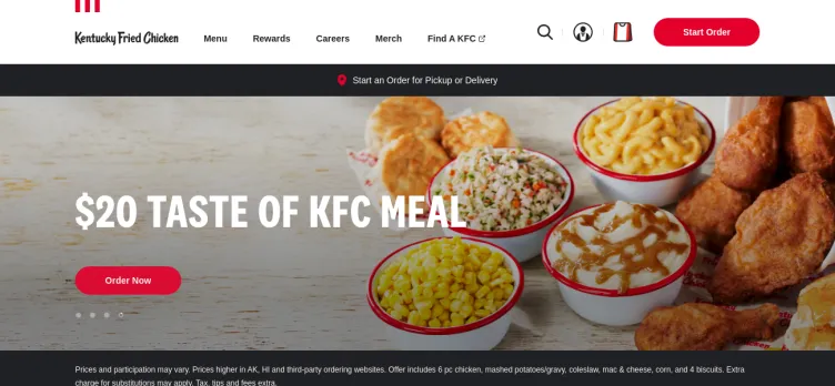 Screenshot KFC