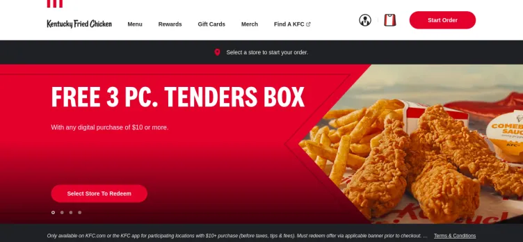 Screenshot KFC