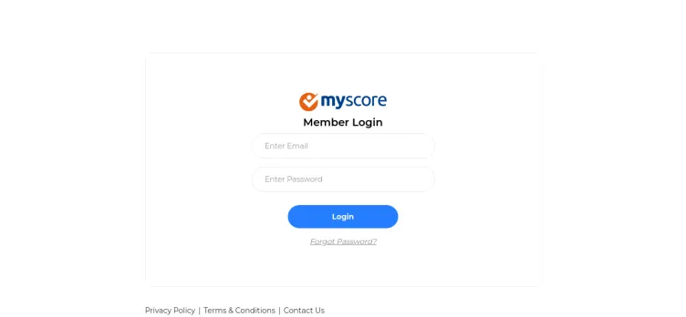 Screenshot MyScore.com