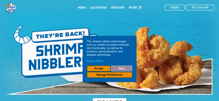 Screenshot White Castle