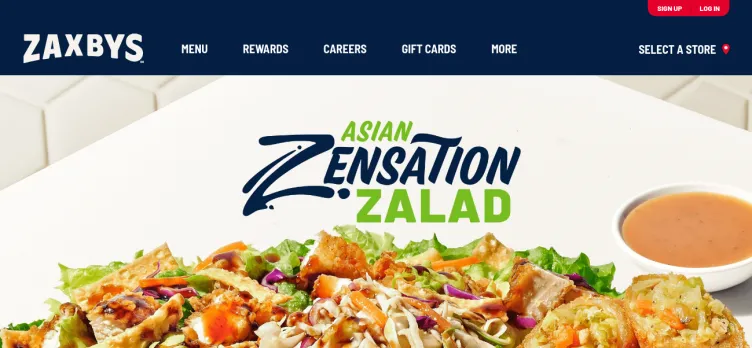 Screenshot Zaxby's