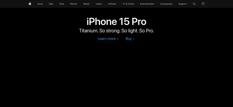 Screenshot Apple