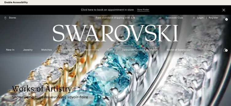 Screenshot Swarovski