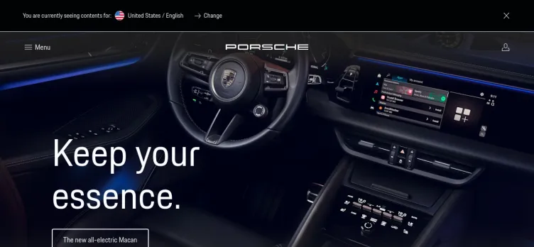 Screenshot Porsche