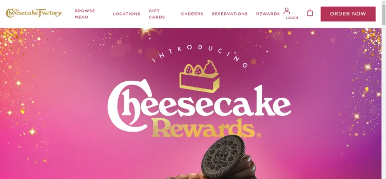 Screenshot The Cheesecake Factory