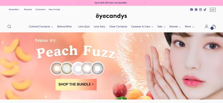 Screenshot EyeCandy's