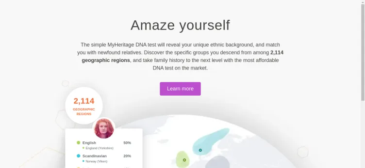 Screenshot MyHeritage