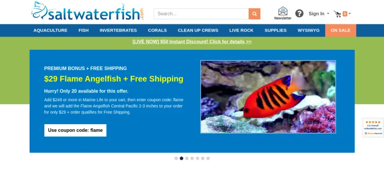 Screenshot SaltwaterFish