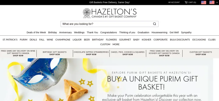 Screenshot Hazelton's